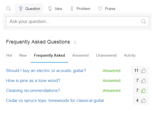 Easy-to-use Product Feedback Software