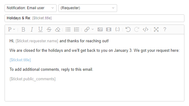 Email Auto Reply